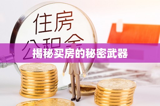 敖汉旗揭秘买房的秘密武器
