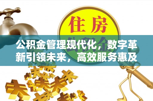 敖汉旗公积金管理现代化，数字革新引领未来，高效服务惠及民生
