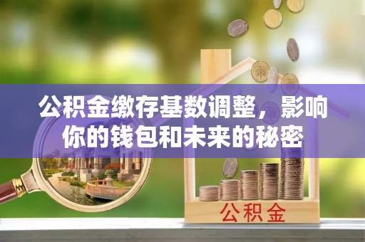 敖汉旗公积金缴存基数调整，影响你的钱包和未来的秘密